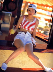 Srie de photos # 01 de Cecilia Cheungsur la plage